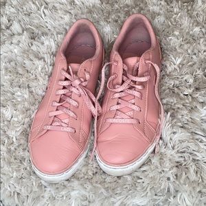 Pink Lacoste Shoes